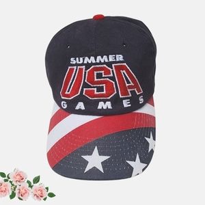 Starter 1996 Atlanta Olympic Games Collection USA Snapback Hat Adjustable Flag
